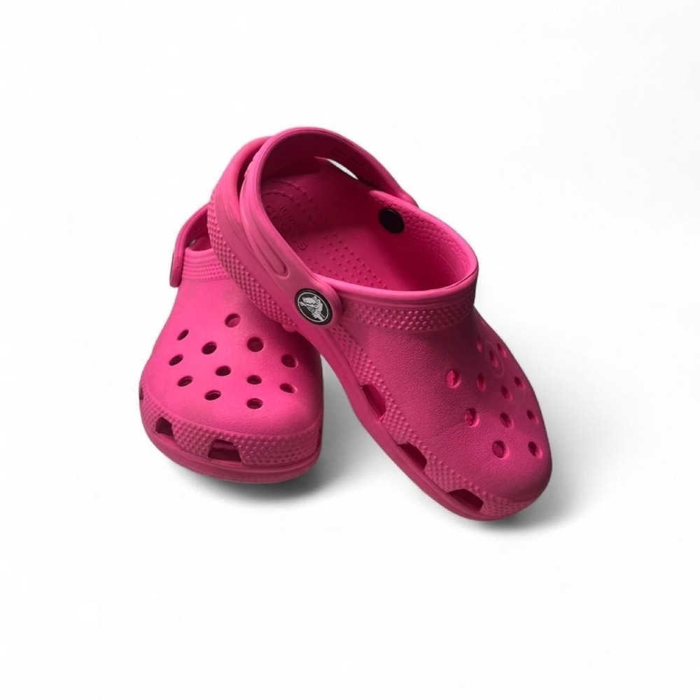 Crocs Pink Unisex Girls Boys Size 11 Clogs
